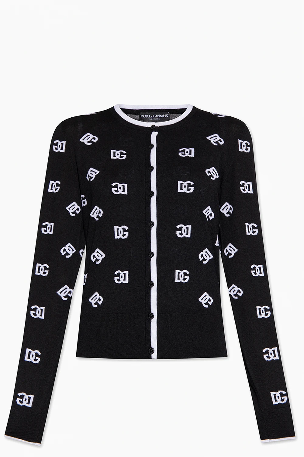 Monogrammed cardigan