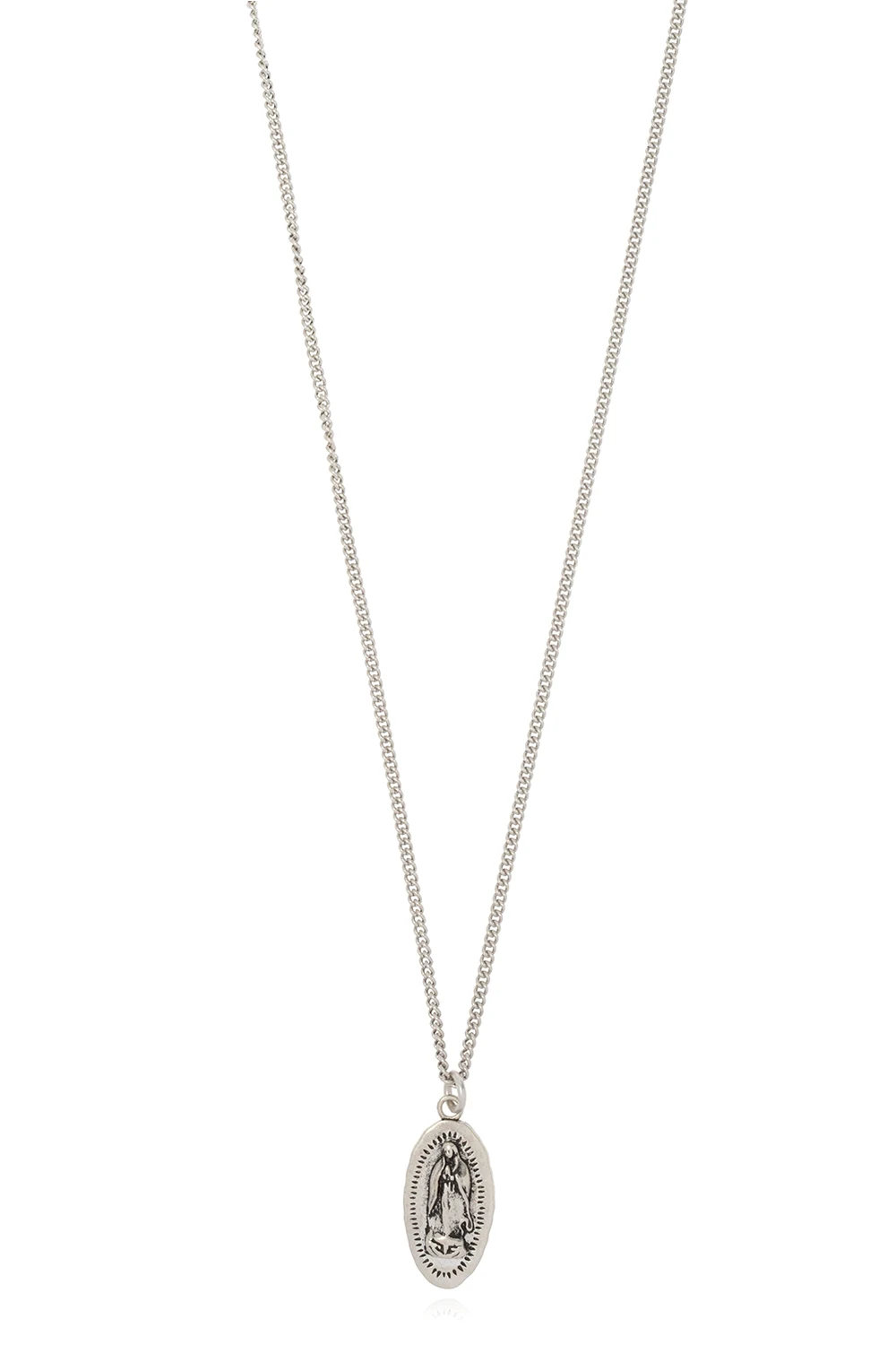 SILVER ‘Saint’ silver necklace