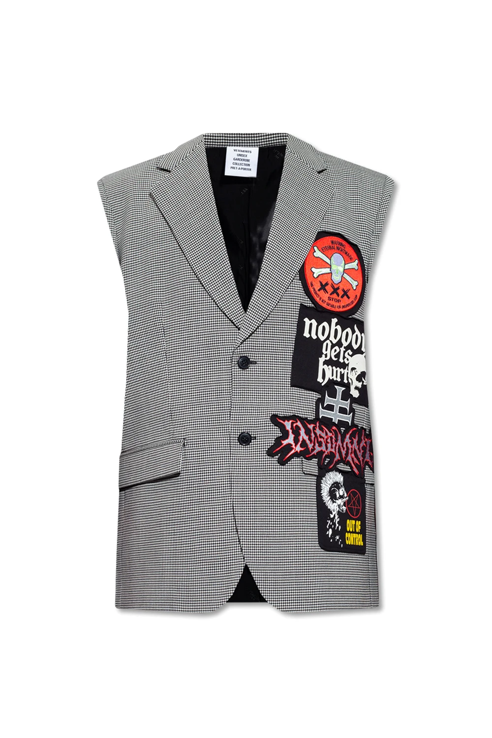 Patterned vest
