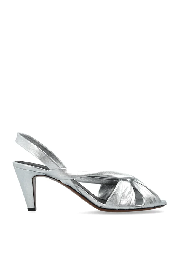 SILVER Heeled shoes "Naos"