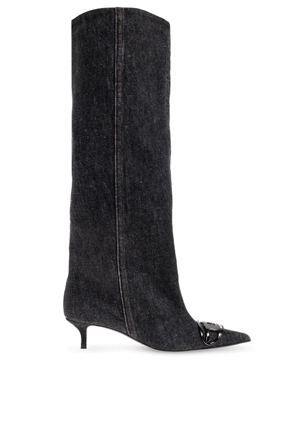 BLACK "D-VENUS" boots