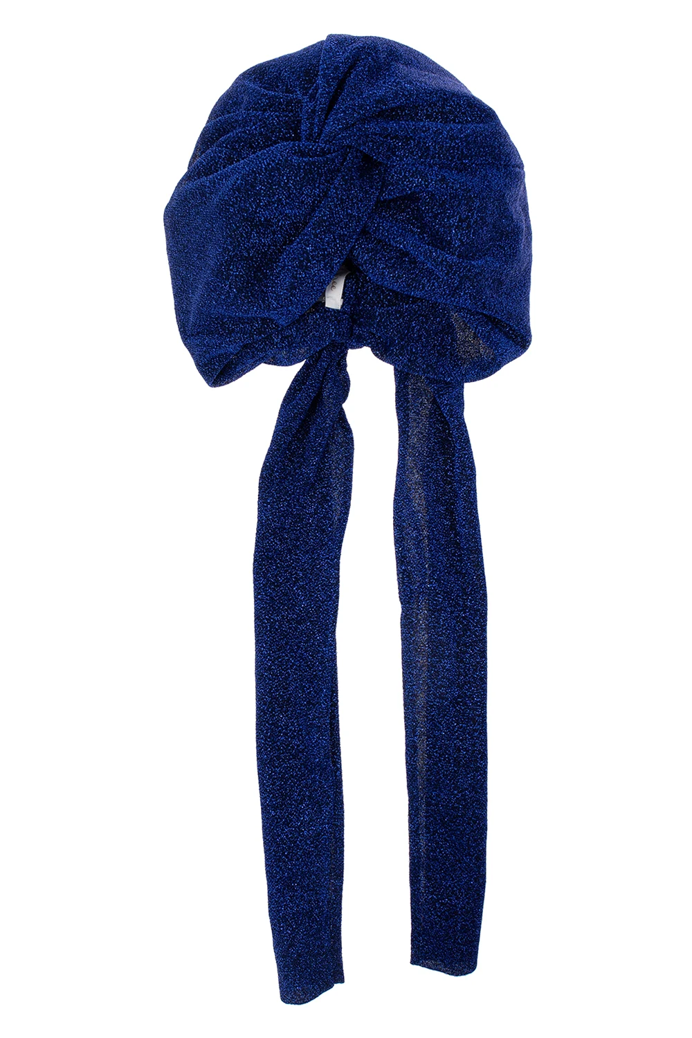 Turban z lureksową nicią