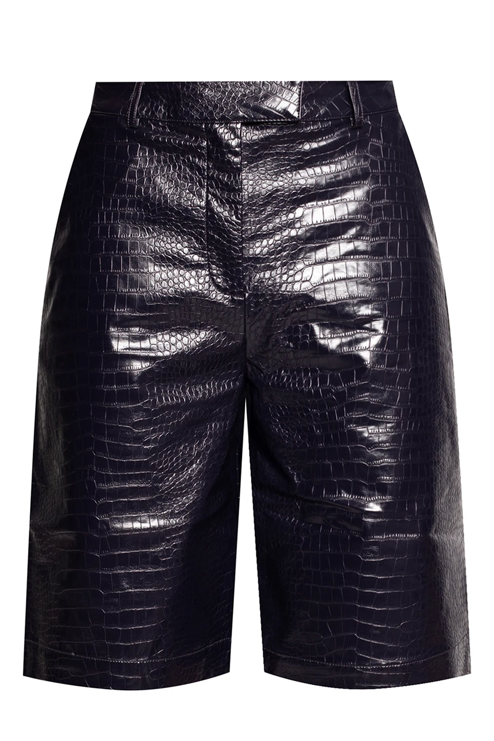 BLACK High-waisted shorts