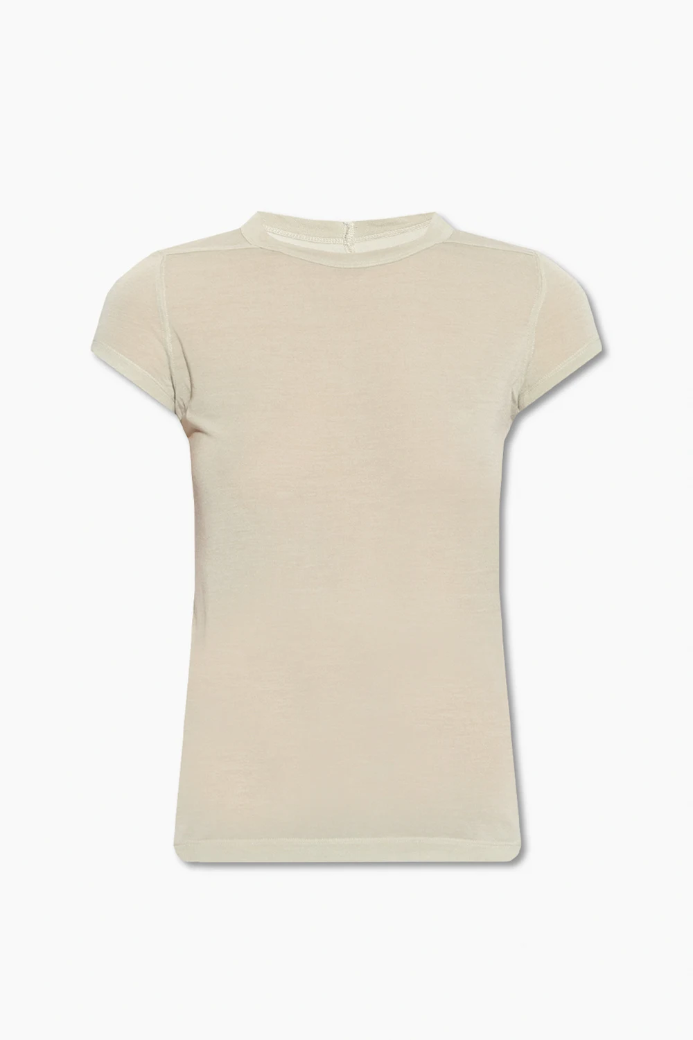 Top with distinctive seam