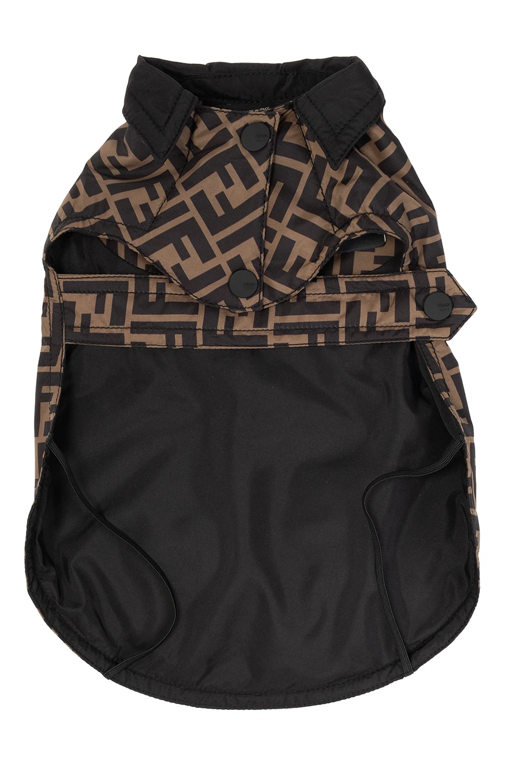 BROWN Branded dog coat