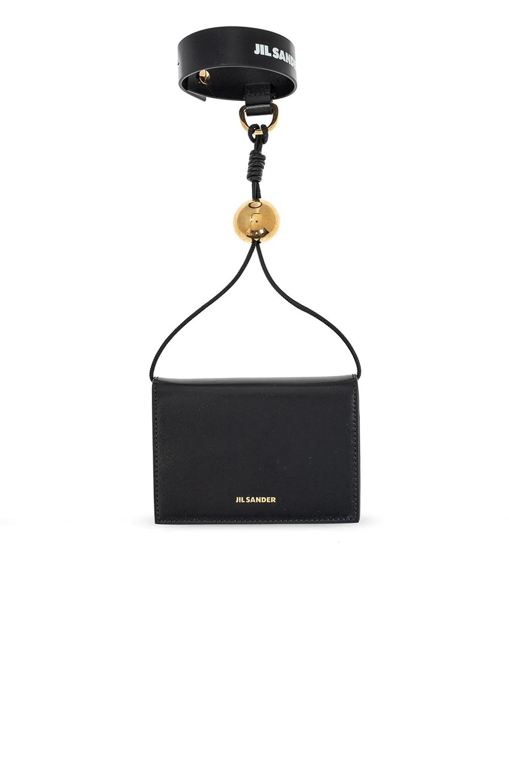 Card holder with strap