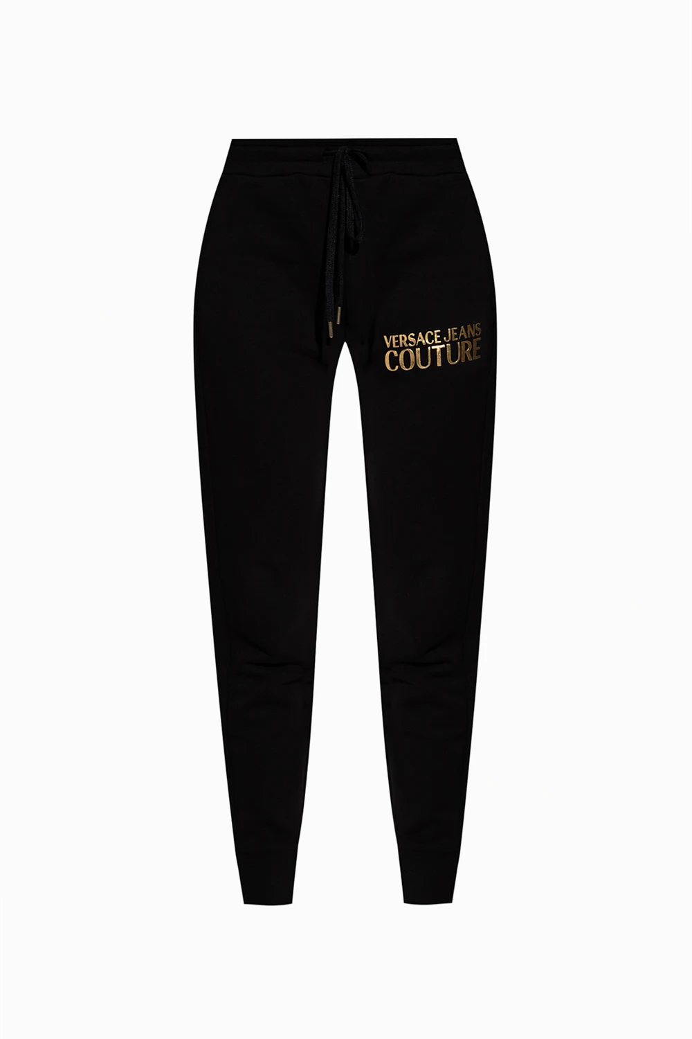 BLACK Sweatpants with logo