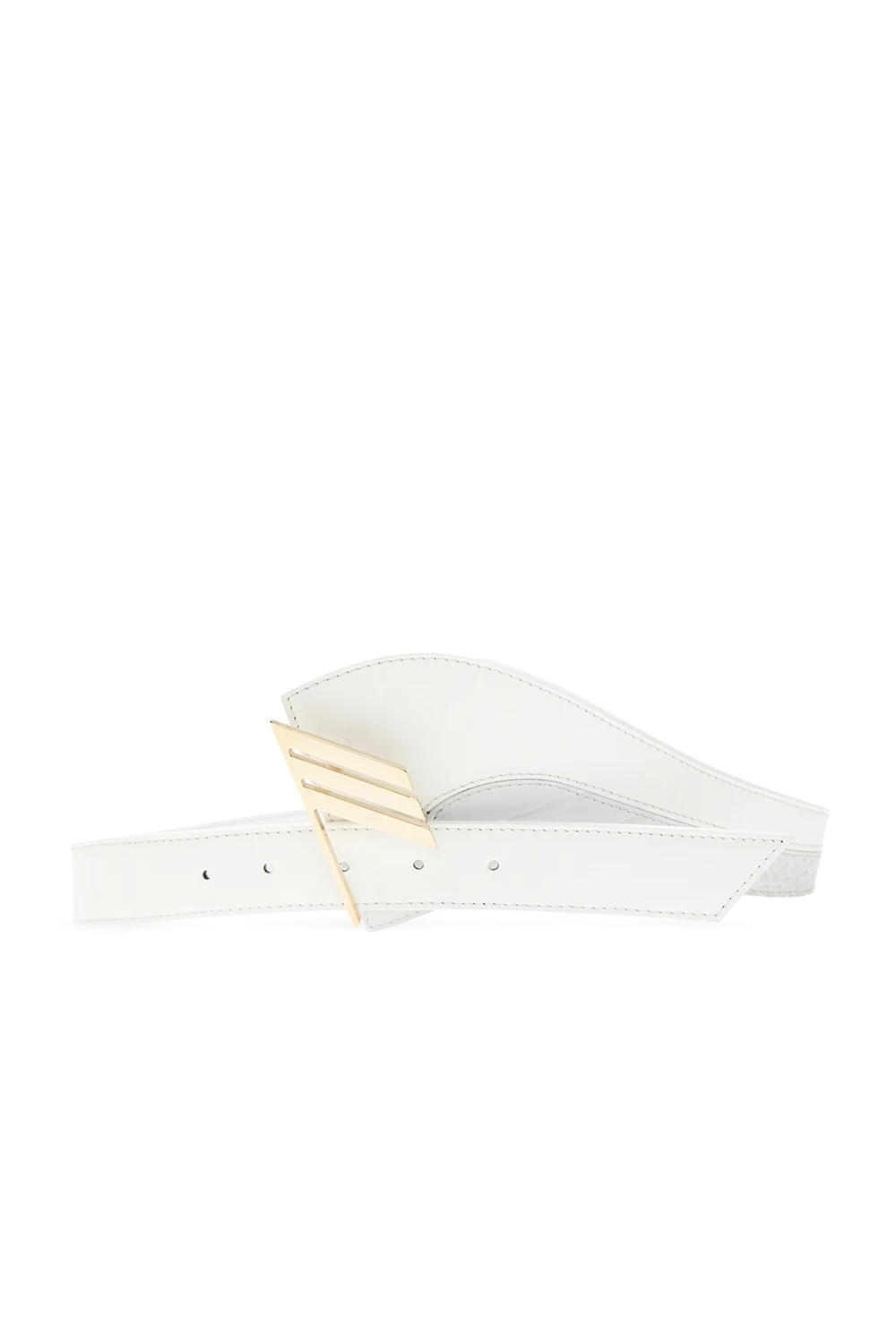 Leather waist belt