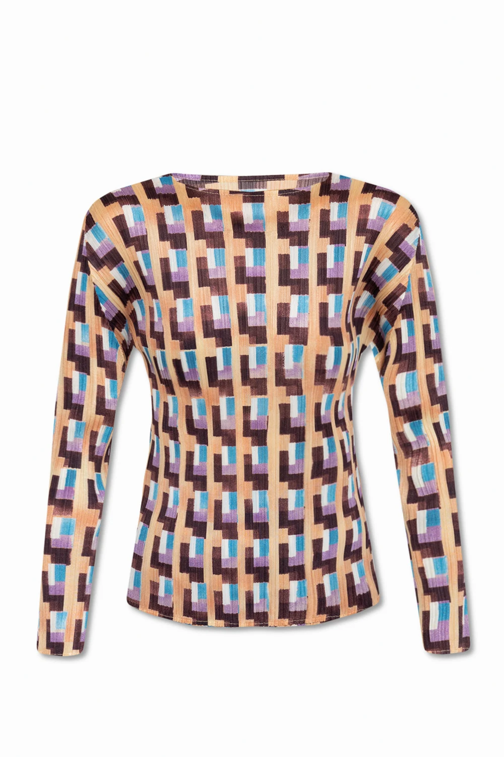 Plisowany top