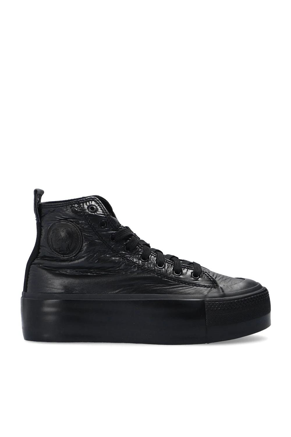 BLACK ‘S-Astico’ high-top sneakers