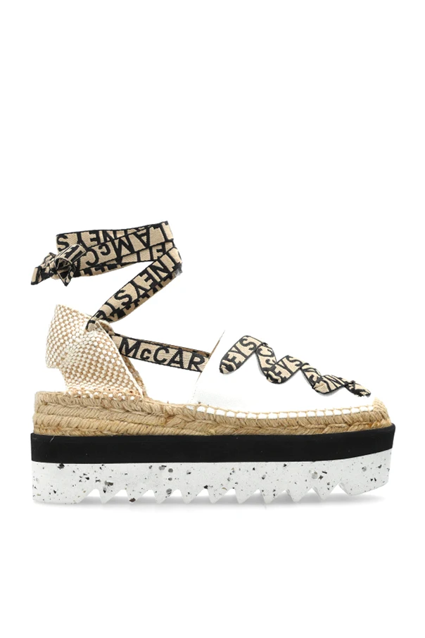 WHITE Platform shoes ‘Gaia’