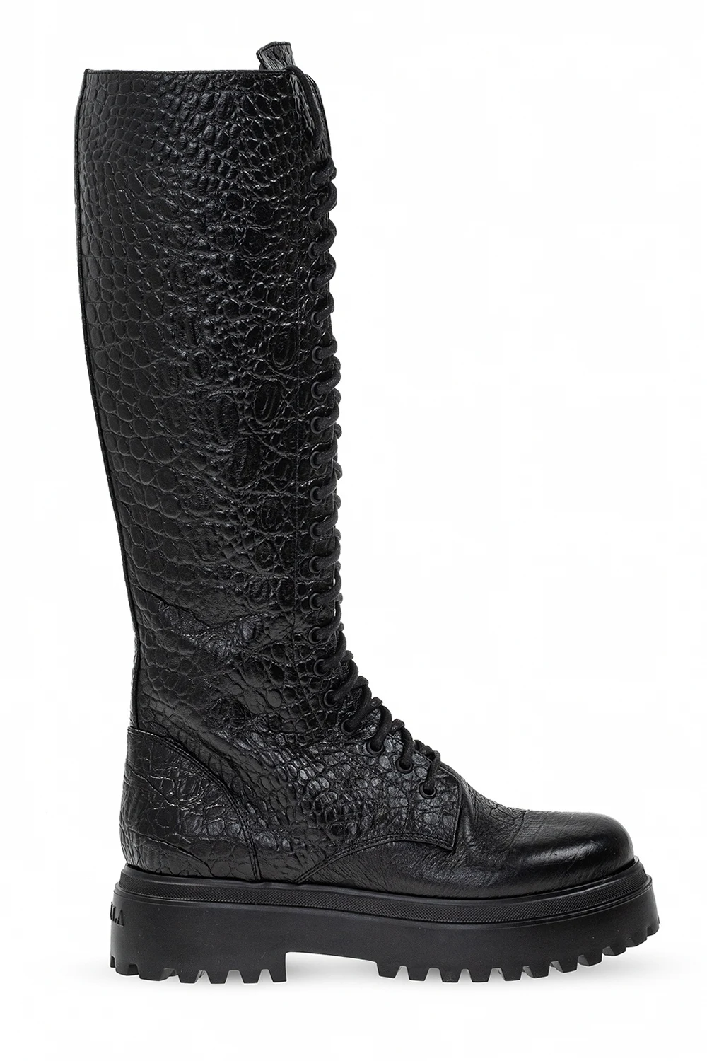 BLACK ‘Ranger’ knee-high boots