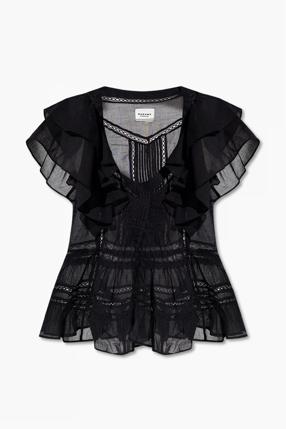 ‘Madrana’ top with openwork pattern