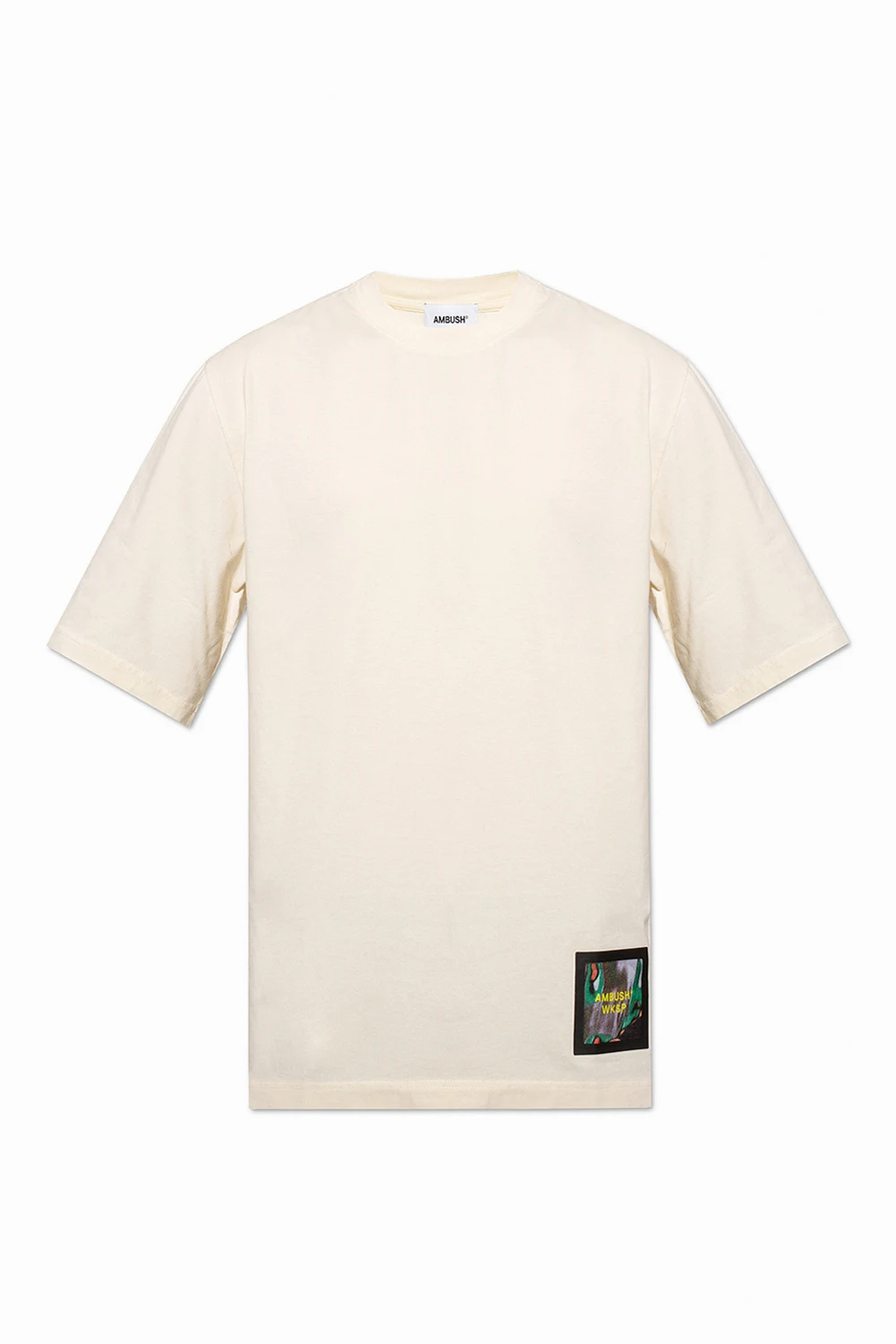 T-shirt z naszywką ‘AMBUSH WKSP’