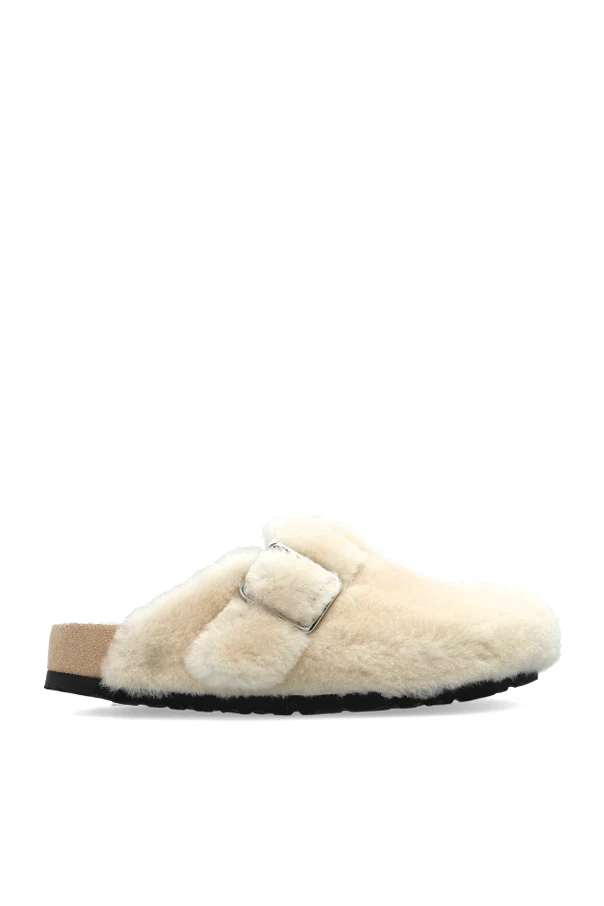 CREME Pantoletten „Boston 1774 Shearling“
