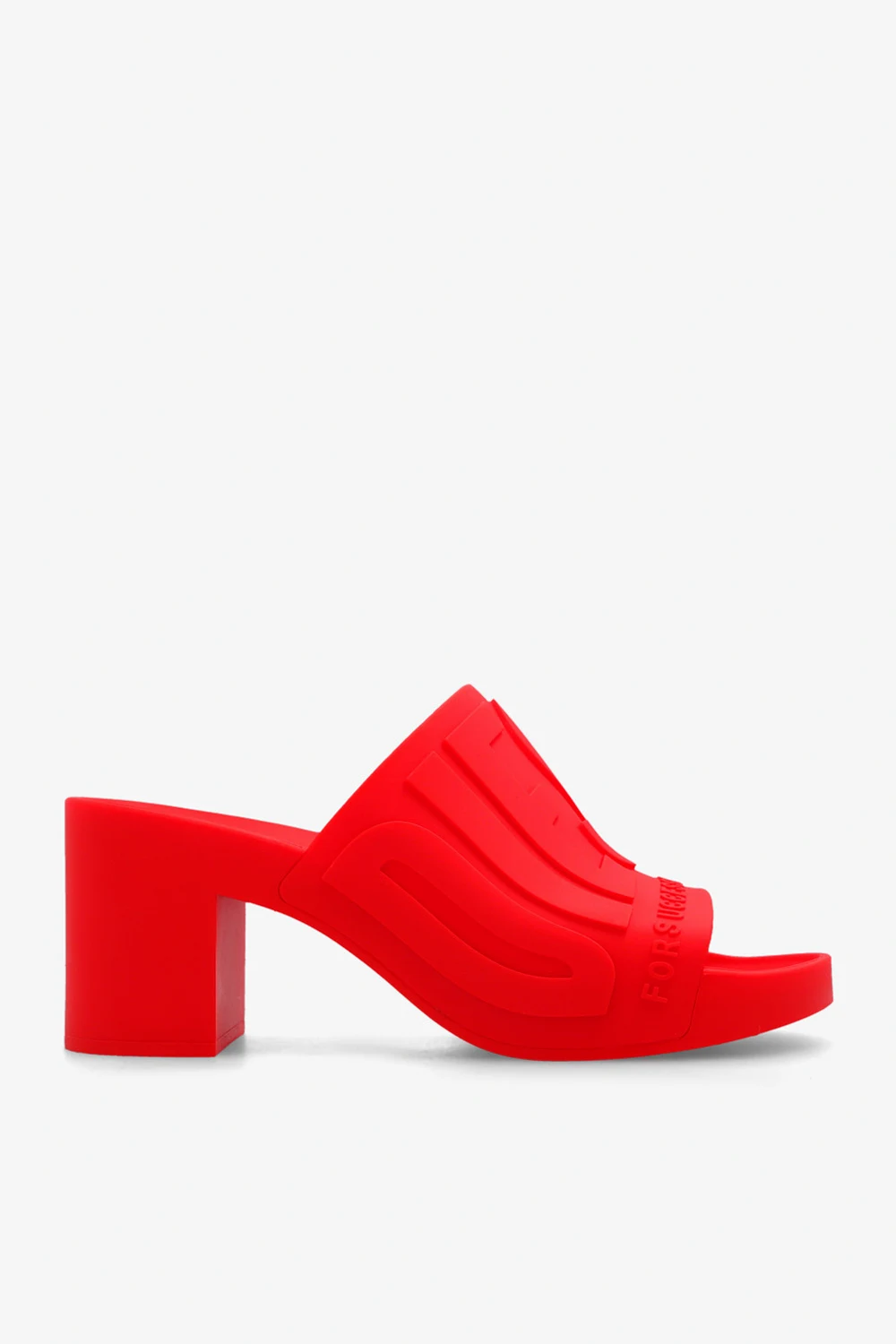 RED ‘SA-PAMELA H’ heeled mules