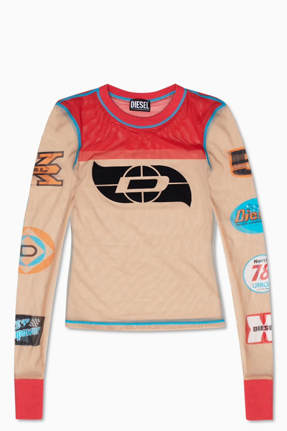 MULTICOLOUR 'T-SIELAR' transparent top