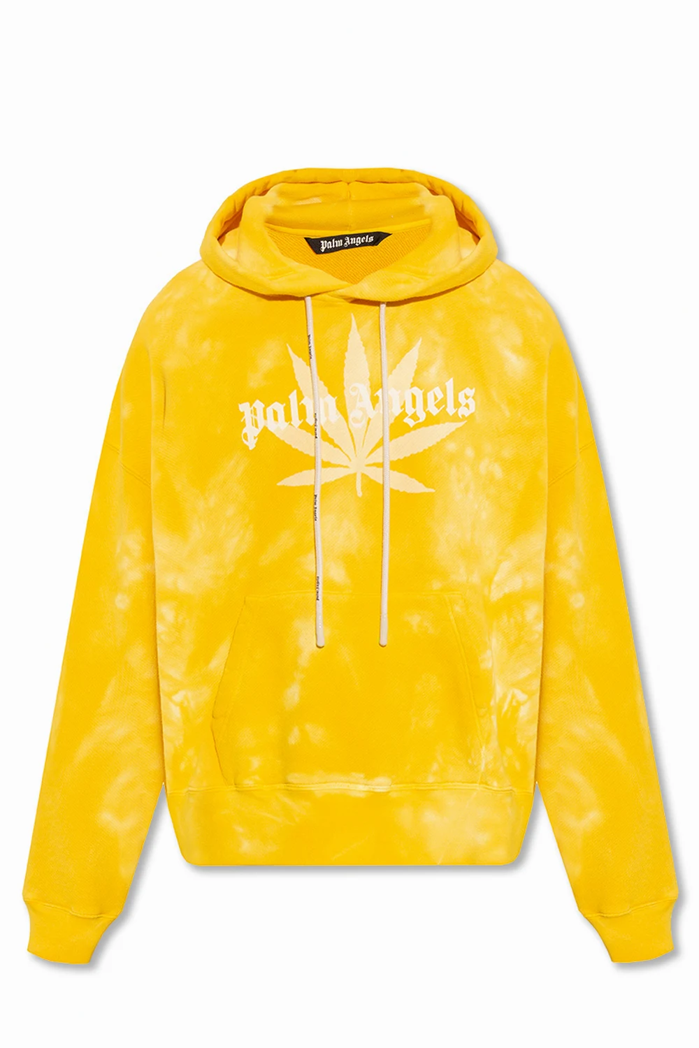 YELLOW  Hoodie with logo
