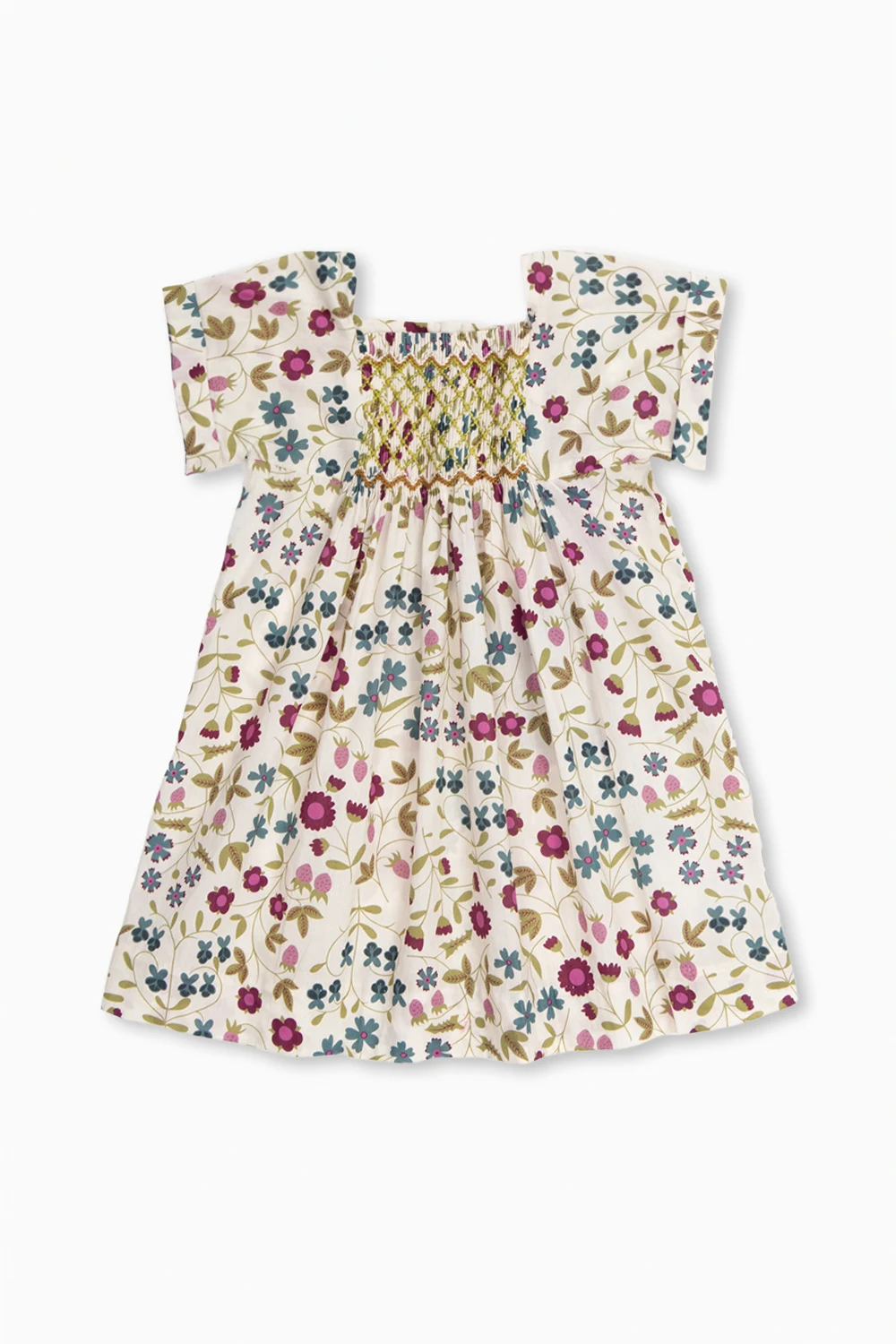 ‘Pais’ dress with floral pattern