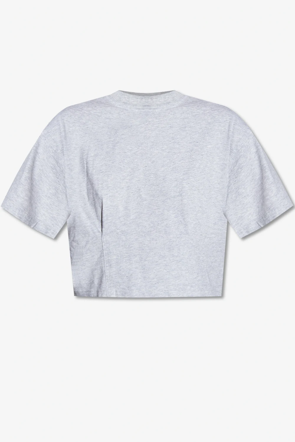 GREY T-shirt with stitching