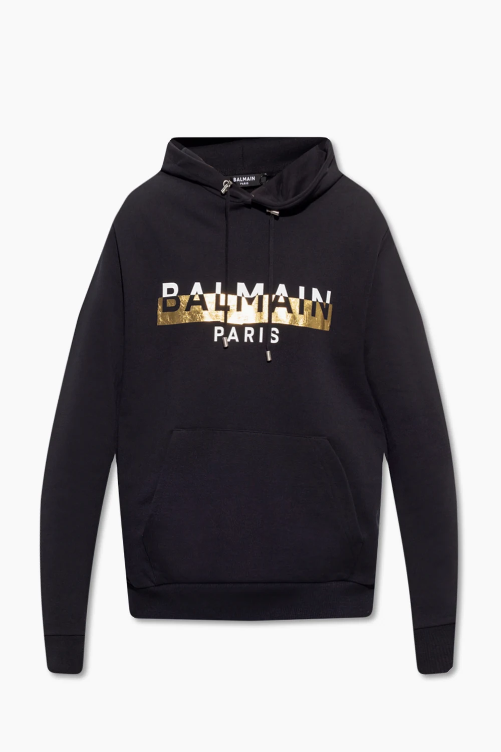 BLACK Hoodie with logo