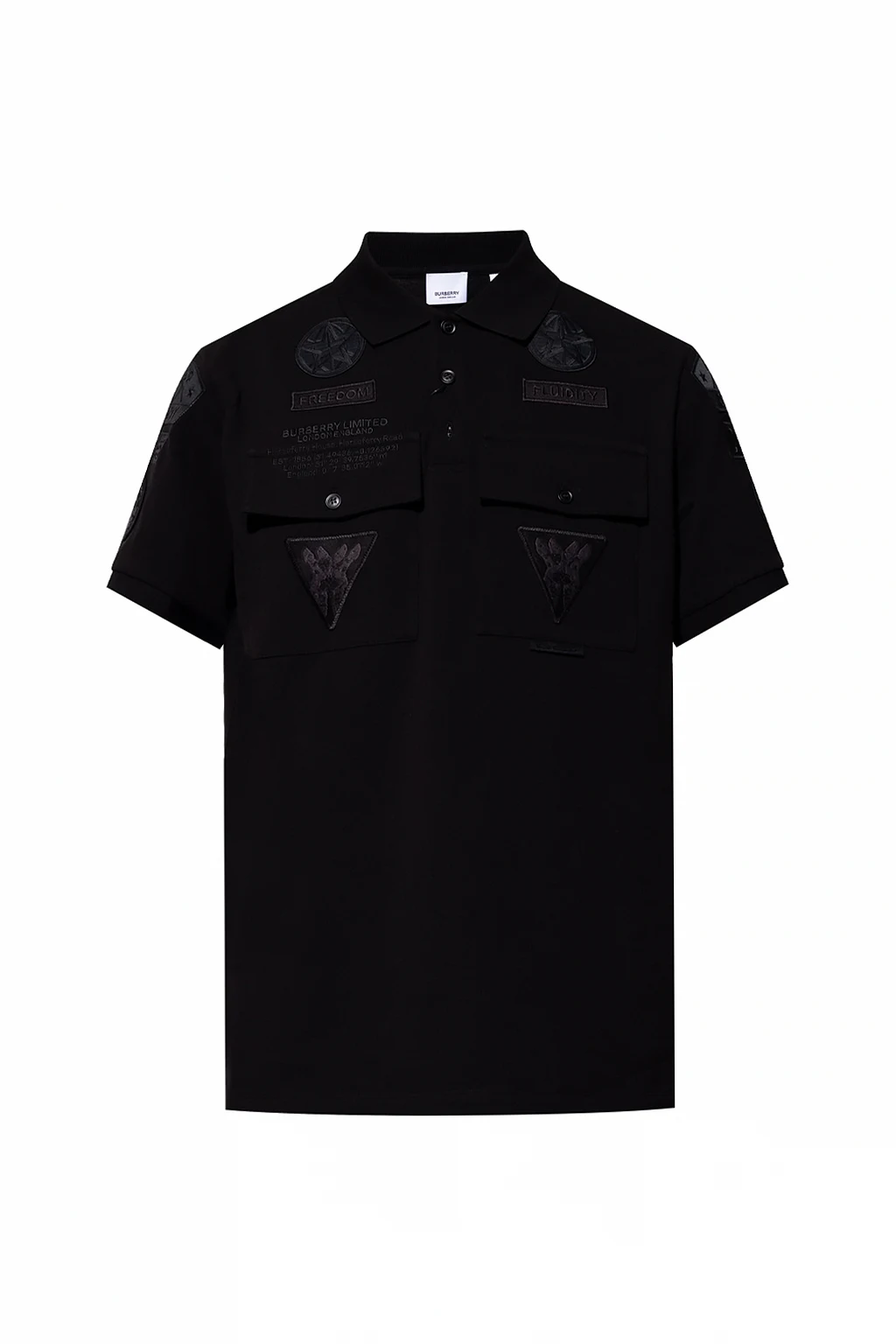 Polo z naszywkami