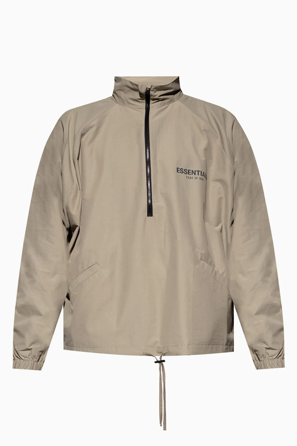 Jacket with reflective logo