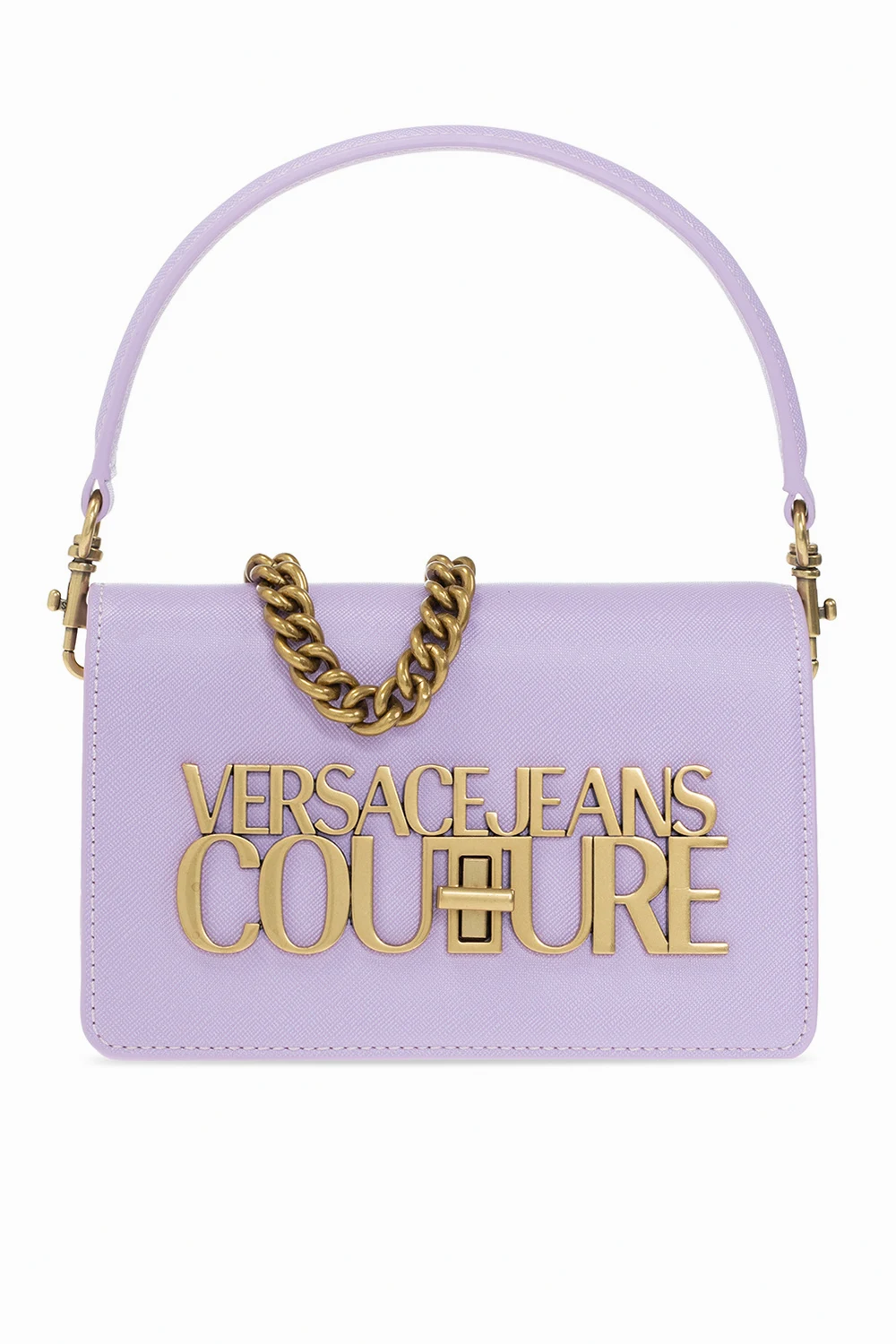PURPLE Shoulder bag with logo