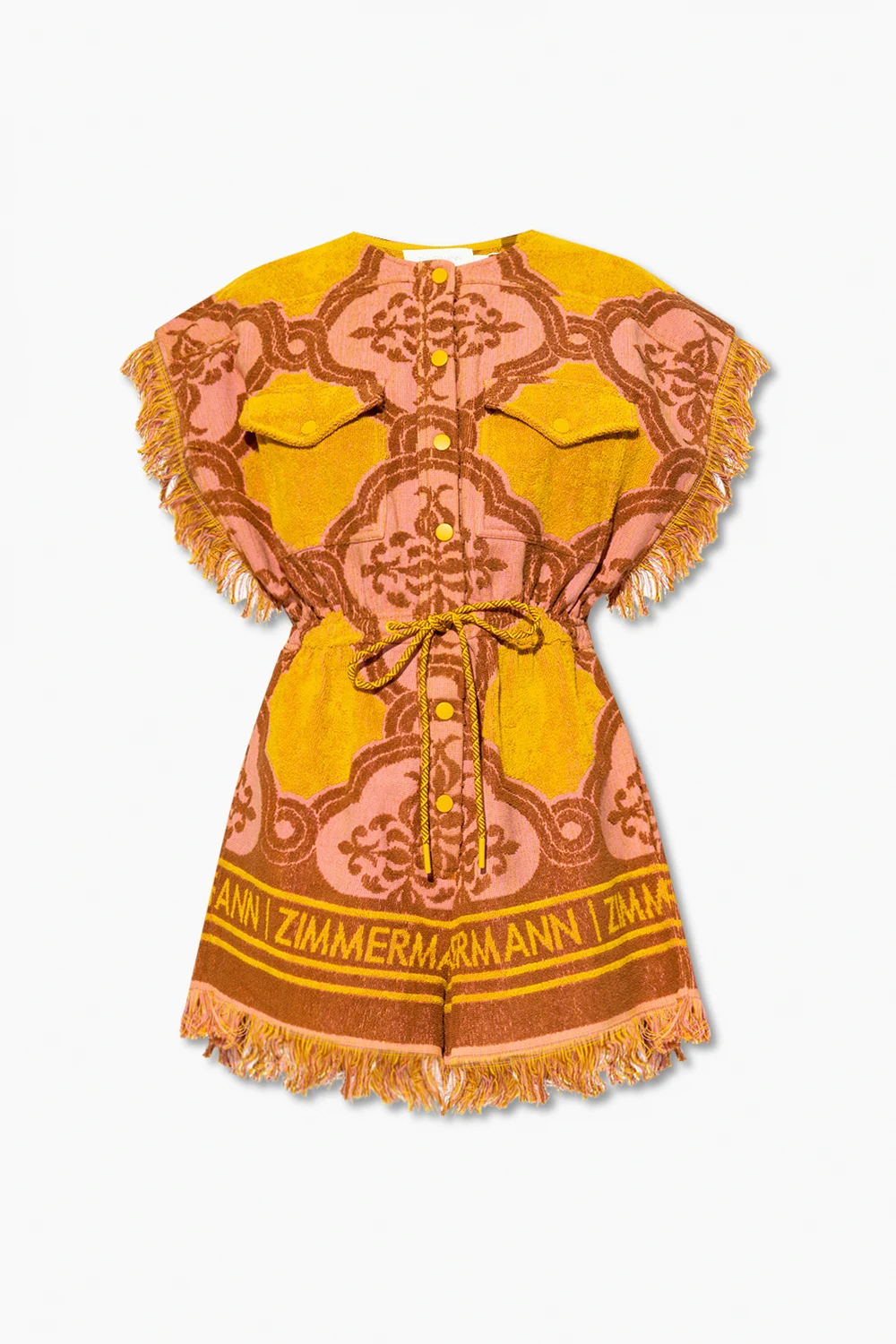 ORANGE Patterned jumpsuit