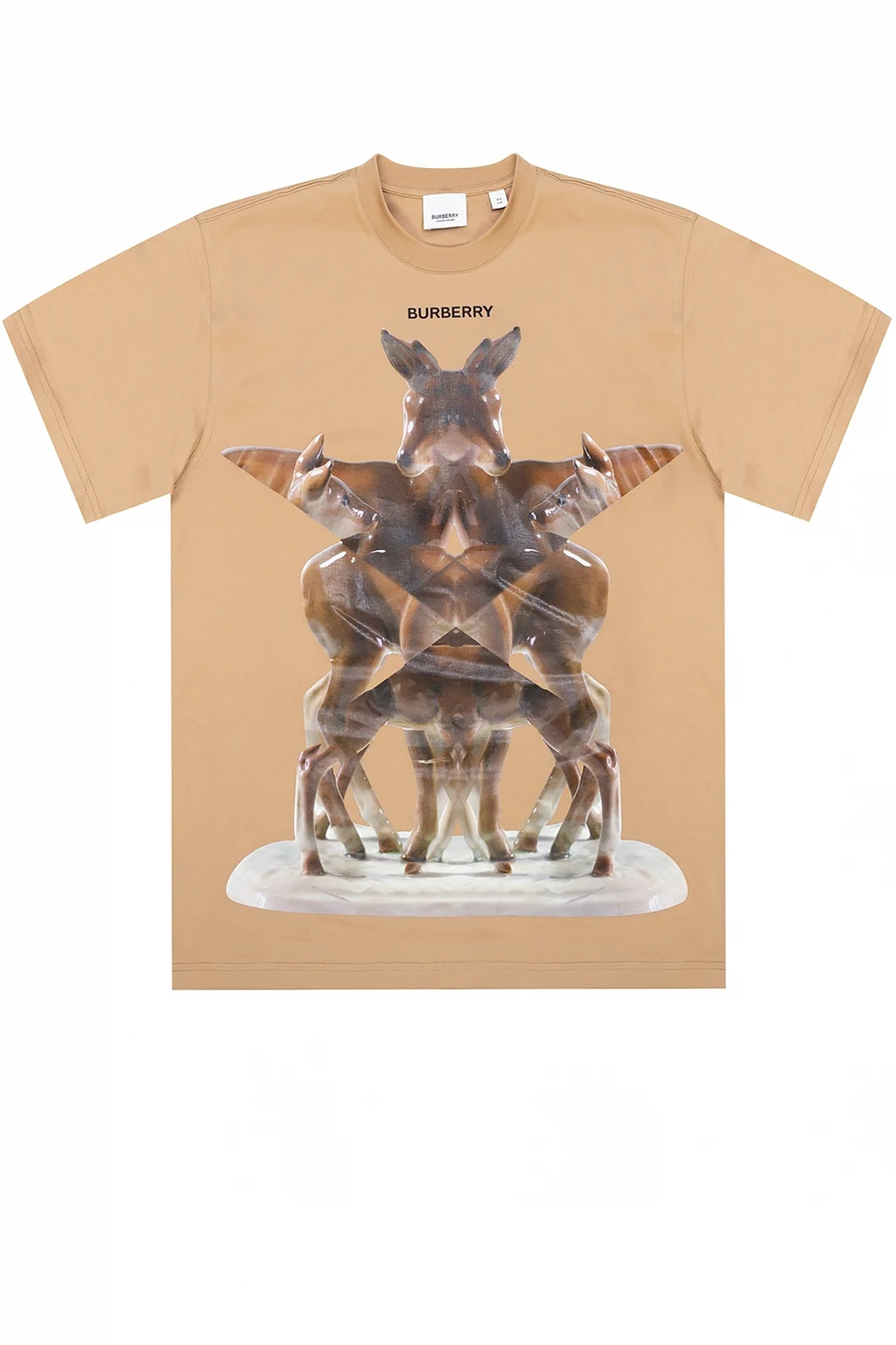 T-shirt with animal print