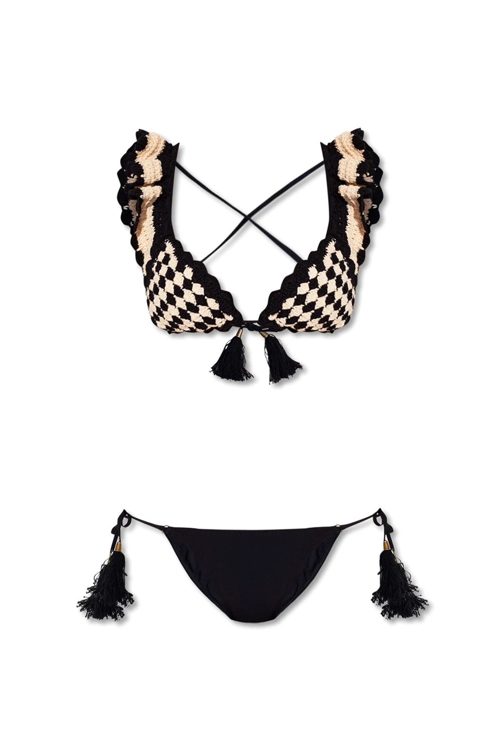 Bikini with ruffle