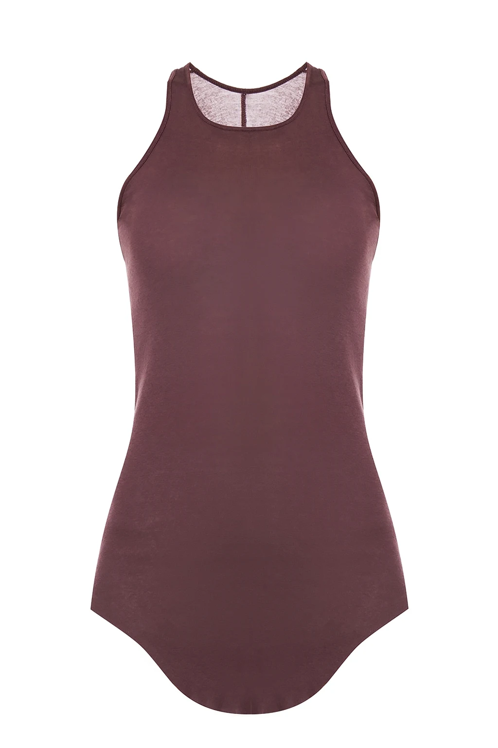 Raw hem tank top
