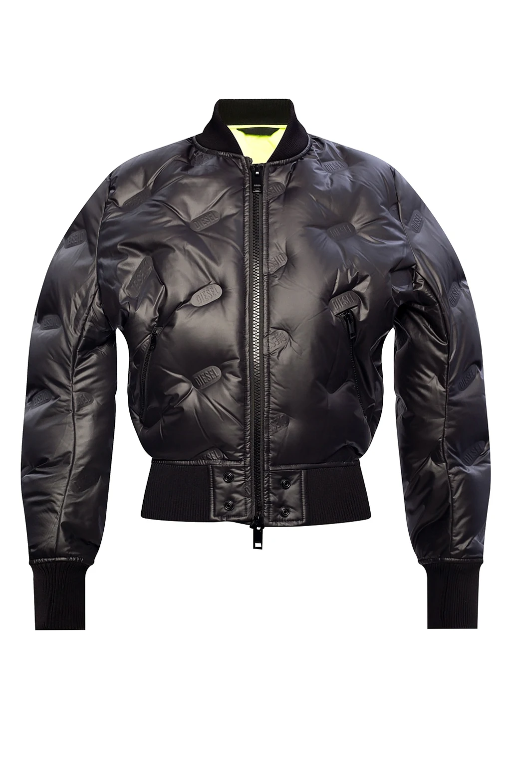 BLACK Bomber down jacket