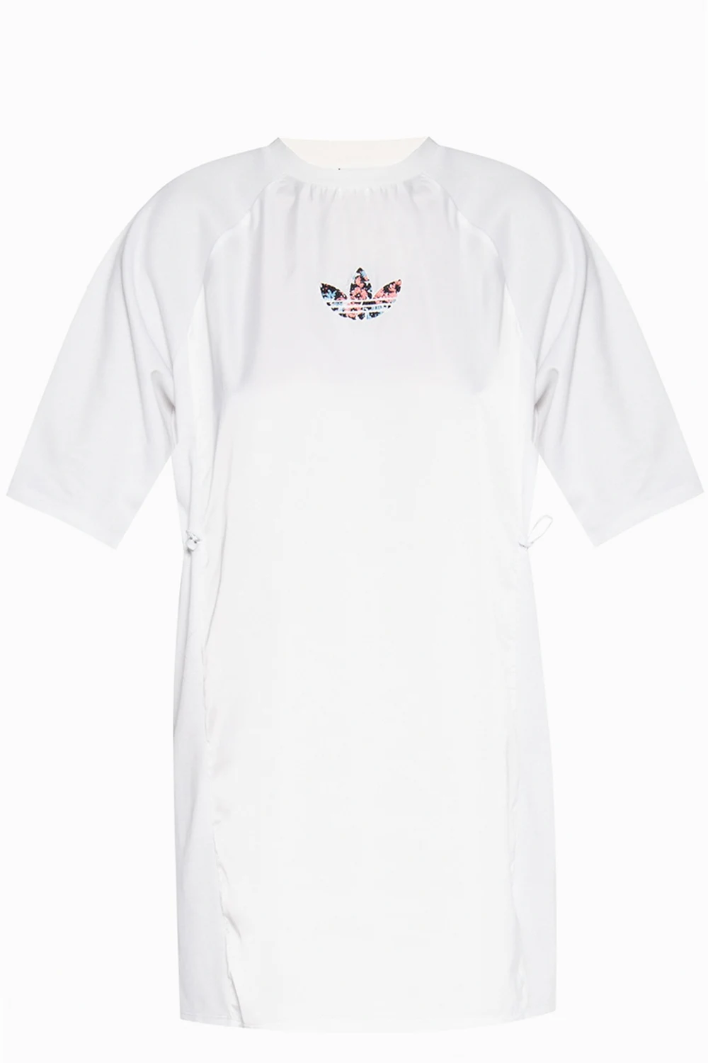 Długi t-shirt z logo