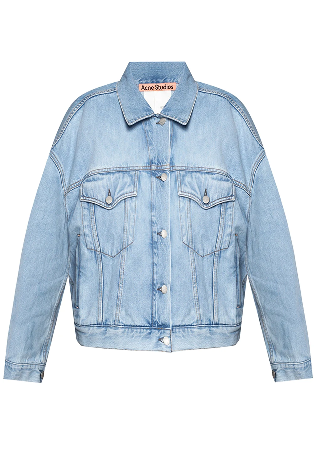 Jeansowa kurtka typu ‘oversize’