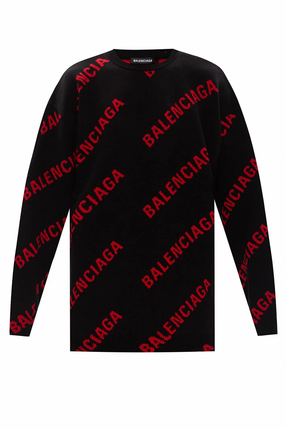 BLACK Patterned sweater