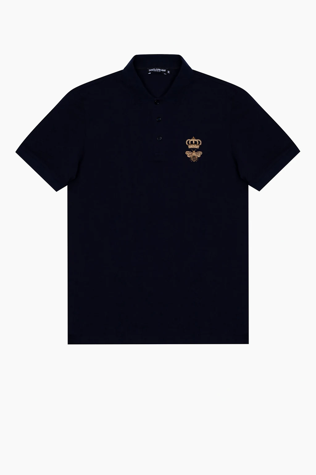 NAVY BLUE Polo shirt with logo