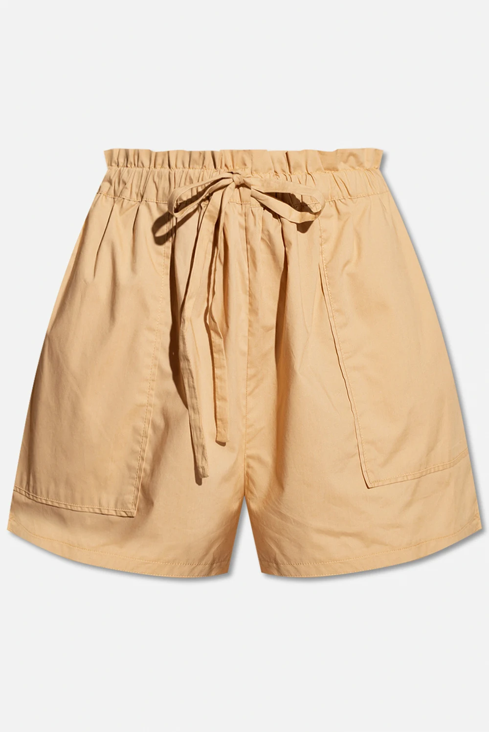 beige ‘Edlyn’ cotton shorts