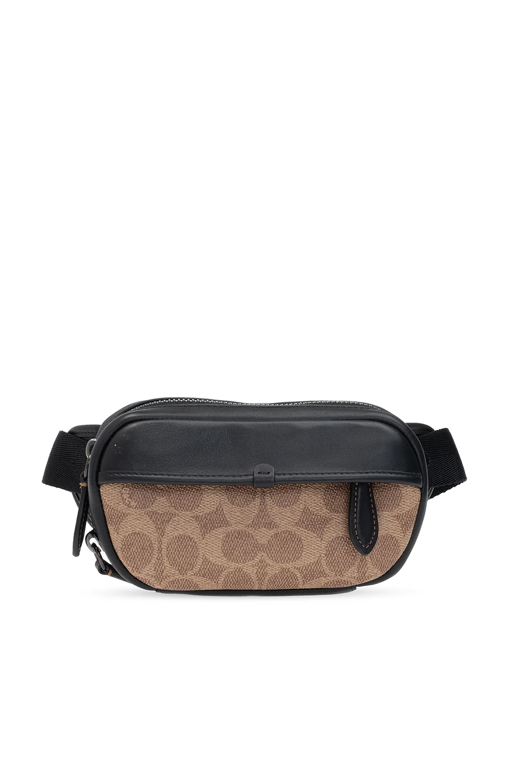 BROWN Belt bag with logo