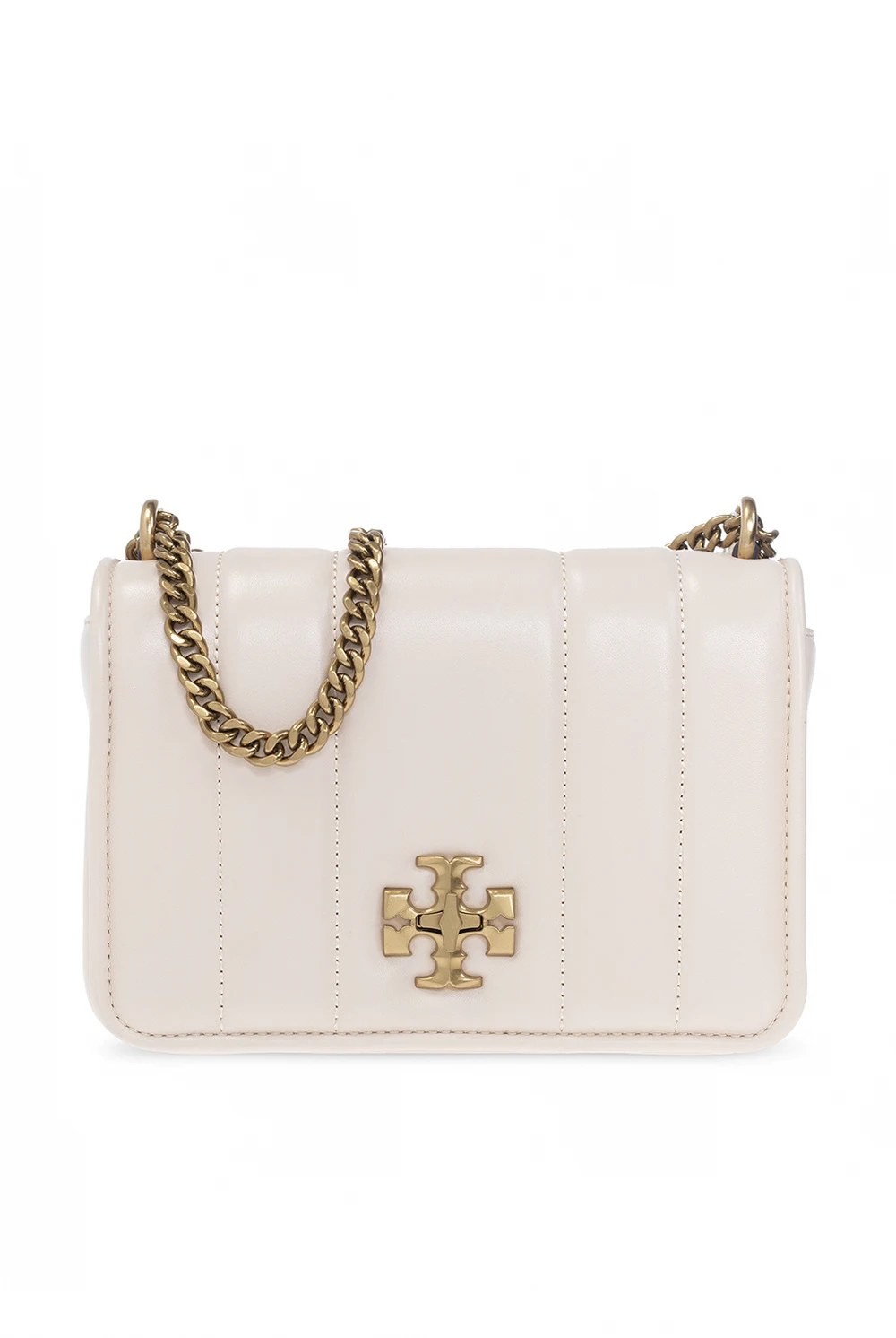 cream ‘Kira’ leather shoulder bag