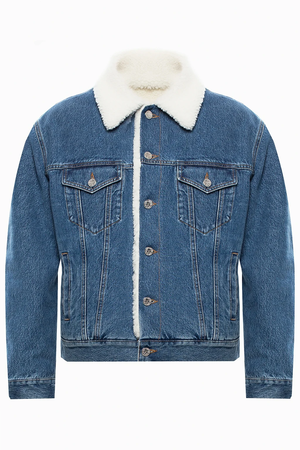 Padded denim jacket