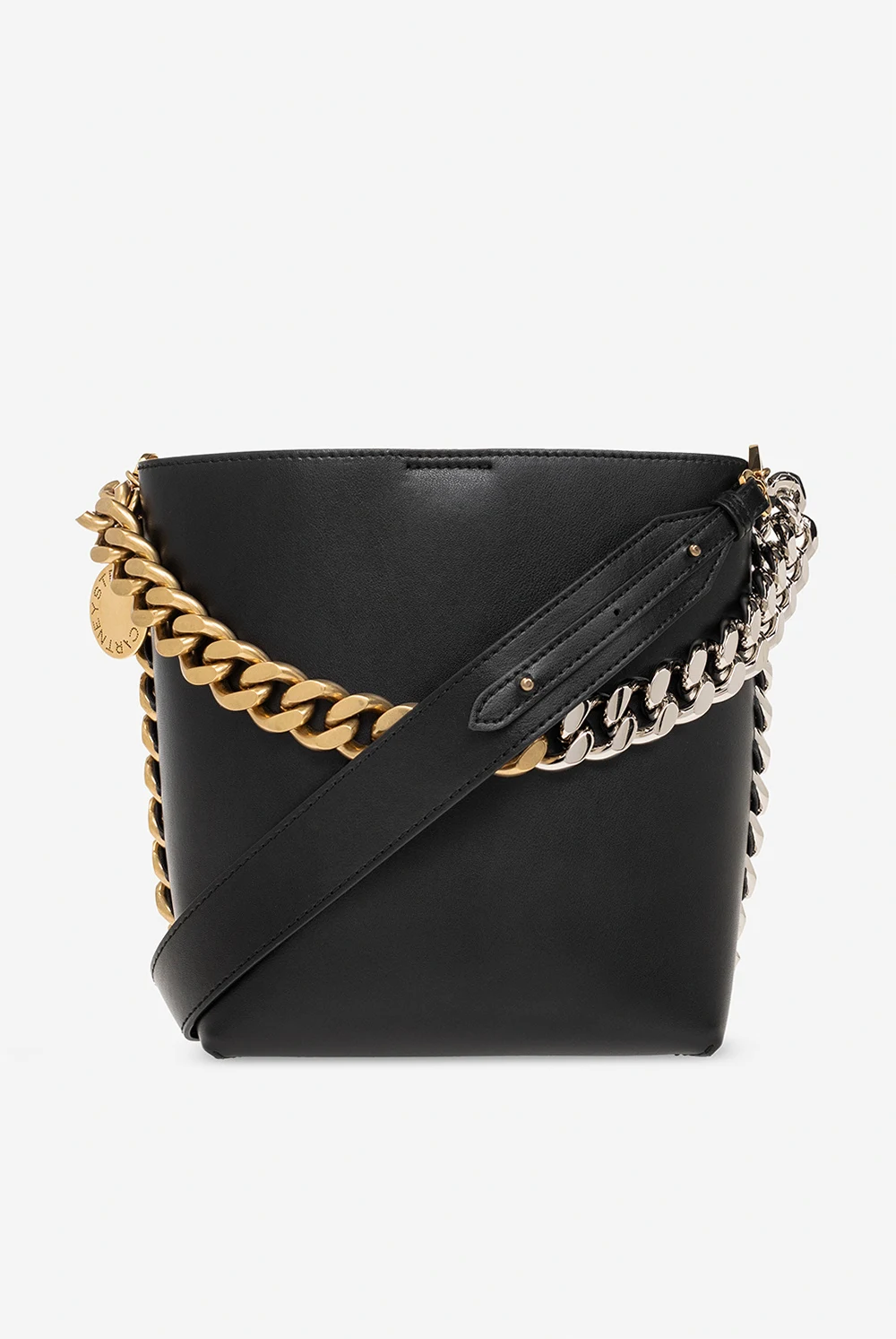 BLACK ‘Frayme’ bucket shoulder bag