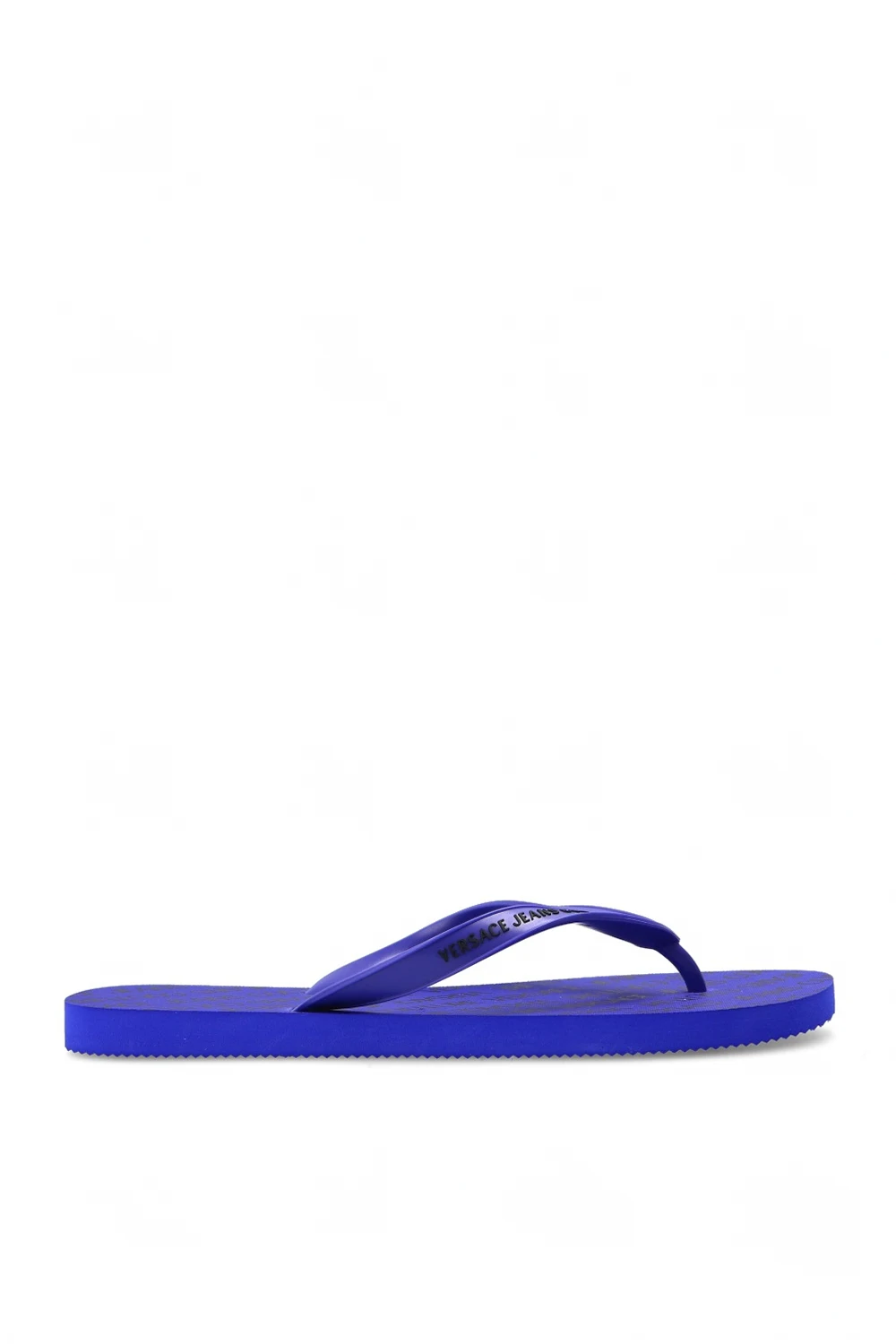 BLUE Flip-flops with logo