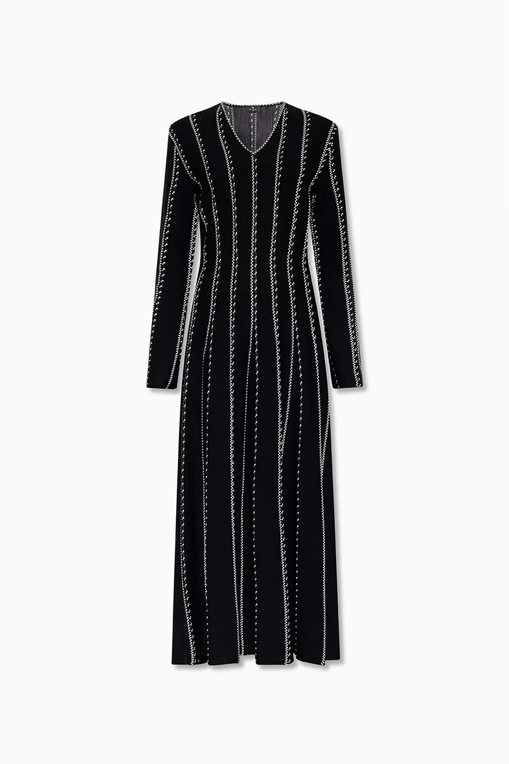 Dress with stitching details