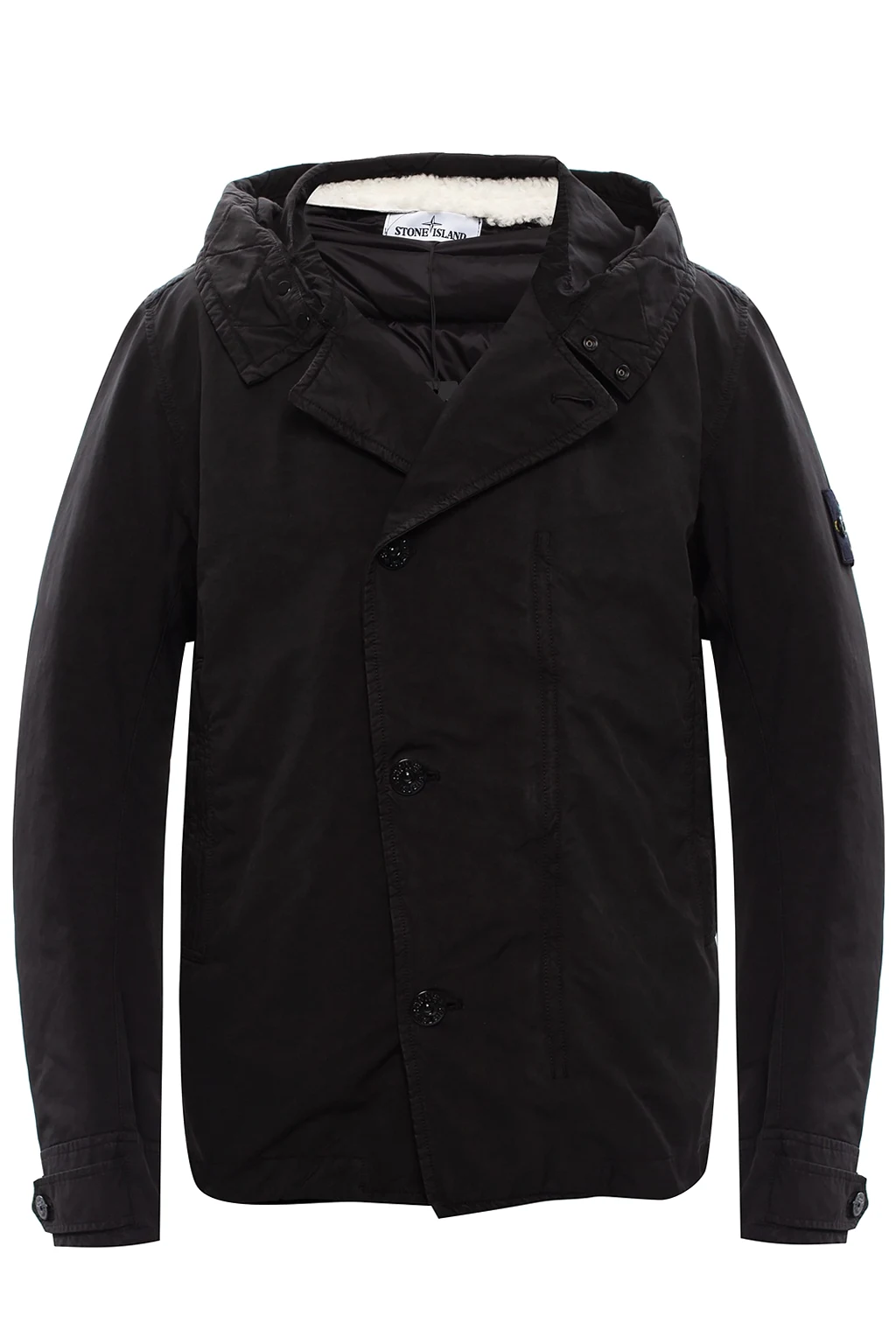 Jacket with detachable lining