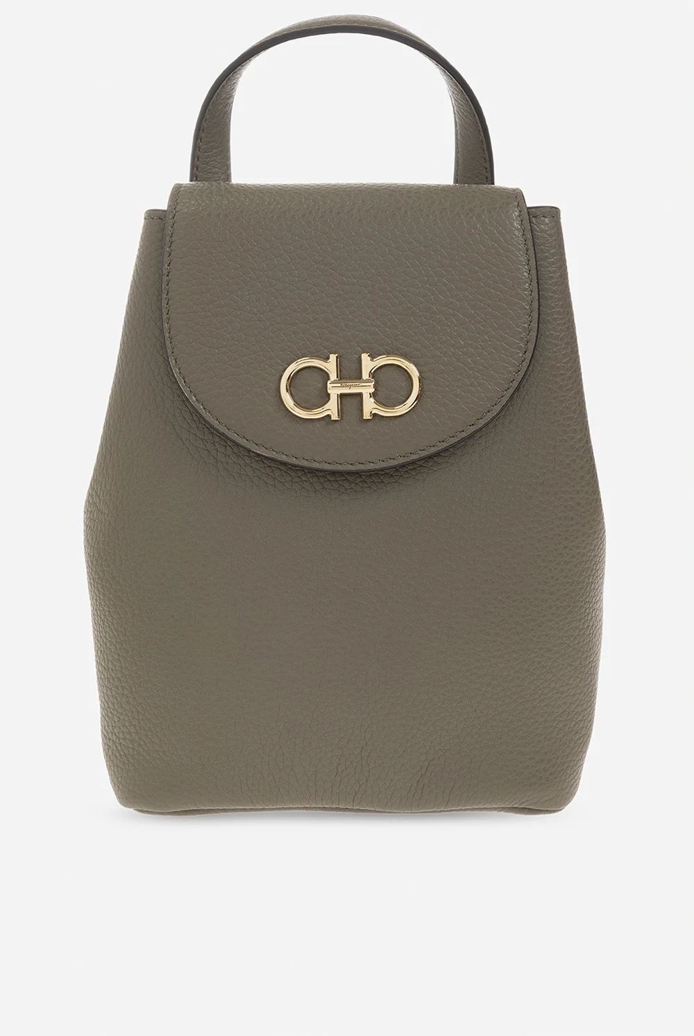 Leather shoulder bag