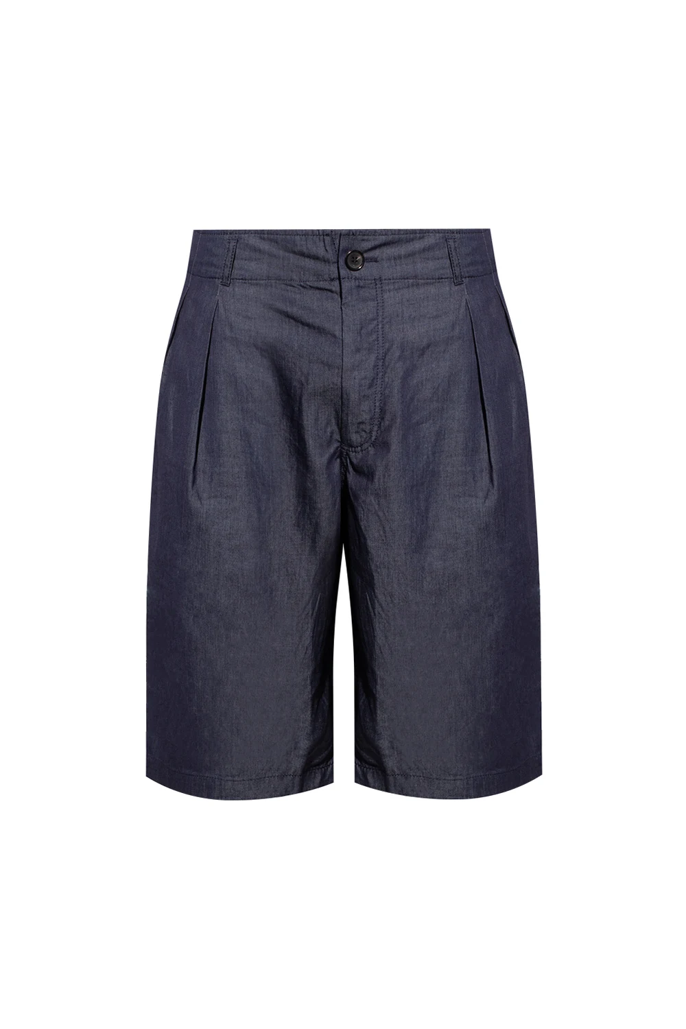 NAVY BLUE Denim shorts