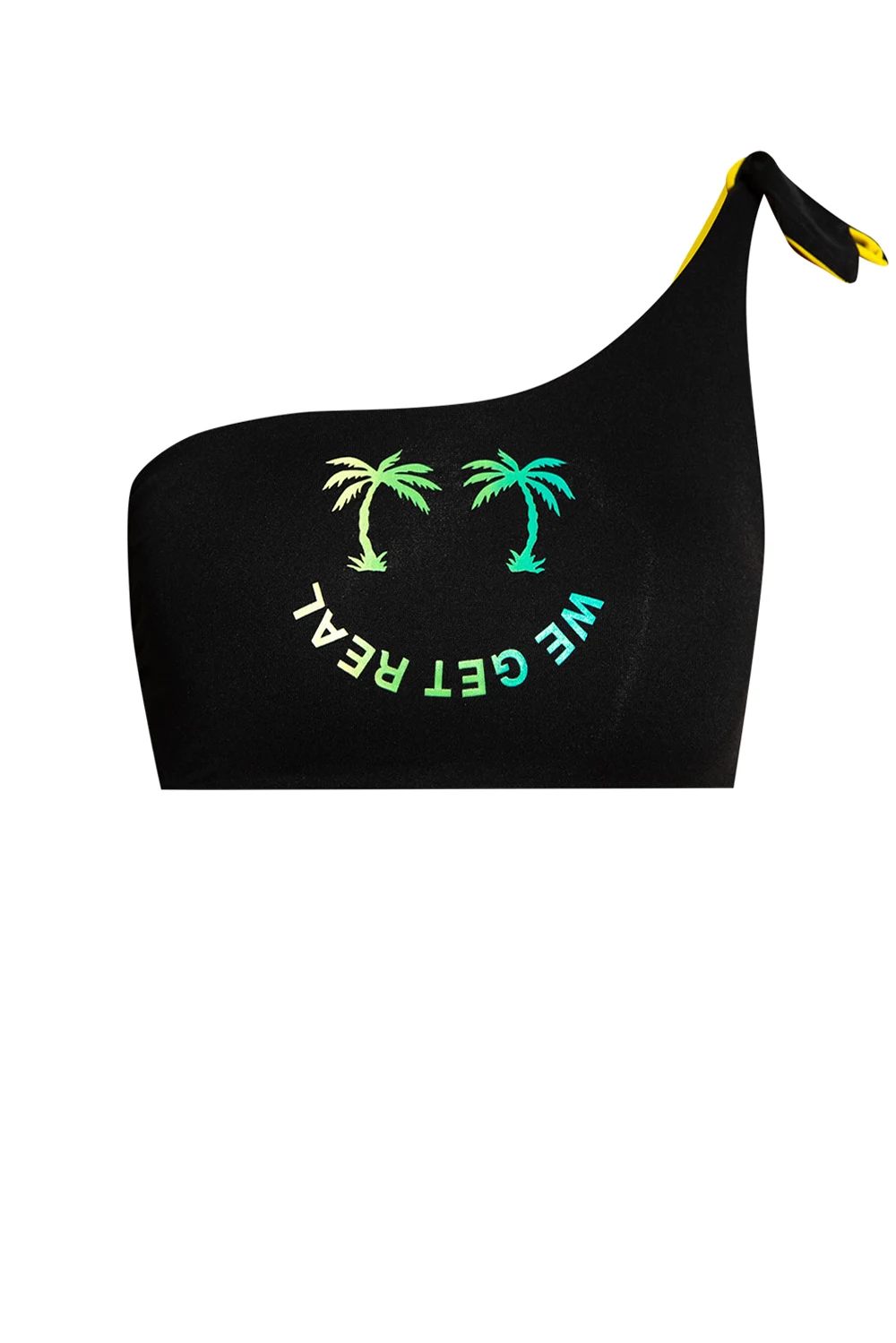 BLACK Reversible bikini top