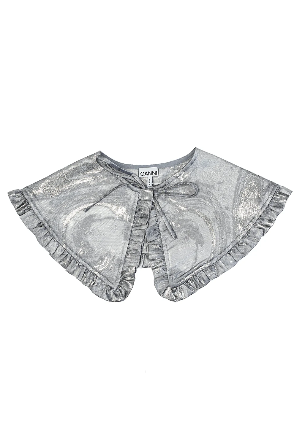 SILVER Collar with stitching details