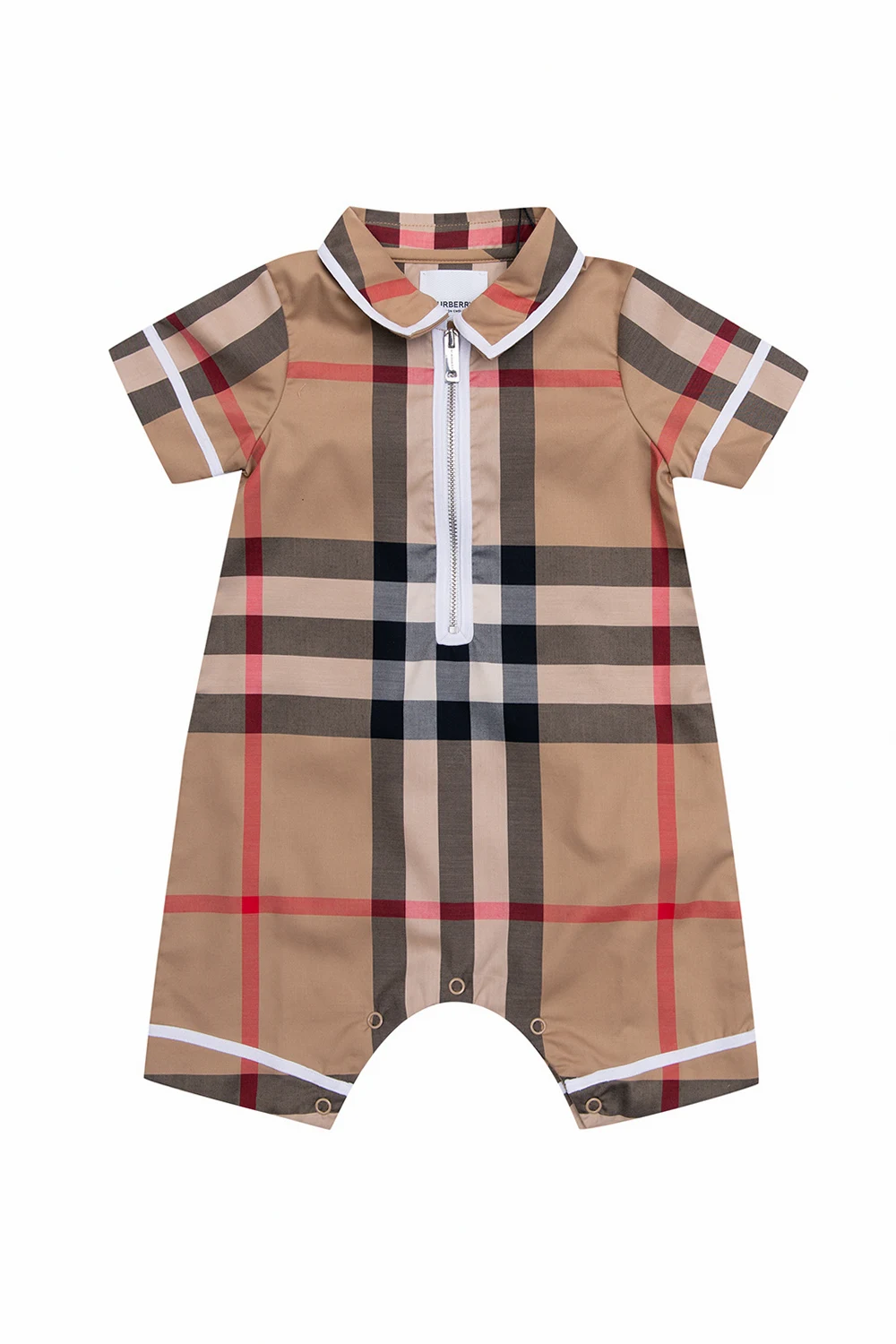 Checked jumpsuit